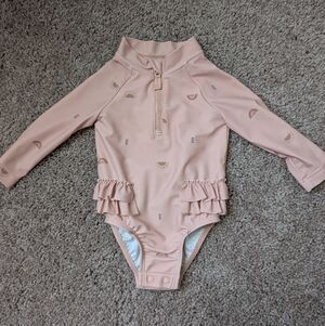 Carter's Baby Rash Guard Swimsuit with Sun Rainbow Pattern